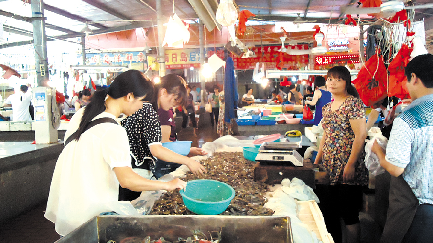 l连云港海鲜批发市场_连云港海鲜推荐_连云港花果山风景区(3)